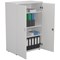 First Medium Wooden Storage Cupboard, 3 Shelves, 1200mm High, White