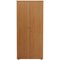 First Tall Wooden Storage Cupboard, 4 Shelves, 1800mm High, Beech