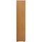 First Extra Tall Wooden Cupboard, 4 Shelves, 2000mm High, Beech