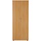 First Extra Tall Wooden Cupboard, 4 Shelves, 2000mm High, Beech