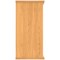 Polaris Low Bookcase, 1 Shelf, 816mm High, Beech