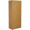 First Extra Tall Wooden Cupboard, 4 Shelves, 2000mm High, Oak