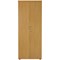 First Extra Tall Wooden Cupboard, 4 Shelves, 2000mm High, Oak