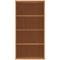 Polaris Tall Bookcase, 3 Shelves, 1592mm High, Beech