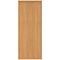 Polaris Extra Tall Bookcase, 4 Shelves, 1980mm High, Beech