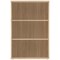 Polaris Medium Bookcase, 2 Shelves, 1204mm High, Oak Polaris Medium Bookcase, 2 Shelves, 1204mm High, Oak