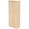 Polaris Extra Tall Bookcase, 4 Shelves, 1980mm High, Oak Polaris Extra Tall Bookcase, 4 Shelves, 1980mm High, Oak