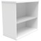 Polaris Desk High Bookcase, 1 Shelf, 730mm High, White Polaris Desk High Bookcase, 1 Shelf, 730mm High, White