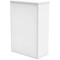 Polaris Medium Bookcase, 2 Shelves, 1204mm High, White Polaris Medium Bookcase, 2 Shelves, 1204mm High, White
