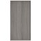 Polaris Tall Bookcase, 3 Shelves, 1592mm High, Grey Oak