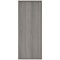 Polaris Extra Tall Bookcase, 4 Shelves, 1980mm High, Grey Oak