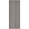 Polaris Extra Tall Bookcase, 4 Shelves, 1980mm High, Grey Oak