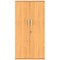 Polaris Tall Cupboard, 3 Shelves, 1592mm High, Beech