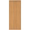 Polaris Extra Tall Cupboard, 4 Shelves, 1980mm High, Beech