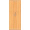 Polaris Extra Tall Cupboard, 4 Shelves, 1980mm High, Beech