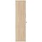 Polaris Tall Cupboard, 3 Shelves, 1592mm High, Oak