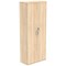 Polaris Extra Tall Cupboard, 4 Shelves, 1980mm High, Oak Polaris Extra Tall Cupboard, 4 Shelves, 1980mm High, Oak