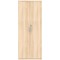 Polaris Extra Tall Cupboard, 4 Shelves, 1980mm High, Oak Polaris Extra Tall Cupboard, 4 Shelves, 1980mm High, Oak