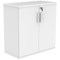 Polaris Low Cupboard, 1 Shelf, 816mm High, White