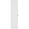 Polaris Tall Cupboard, 3 Shelves, 1592mm High, White