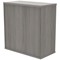 Polaris Low Cupboard, 1 Shelf, 816mm High, Grey Oak Polaris Low Cupboard, 1 Shelf, 816mm High, Grey Oak