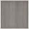 Polaris Low Cupboard, 1 Shelf, 816mm High, Grey Oak