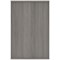 Polaris Medium Cupboard, 2 Shelves, 1204mm High, Grey Oak