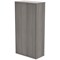 Polaris Tall Cupboard, 3 Shelves, 1592mm High, Grey Oak