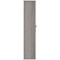 Polaris Extra Tall Cupboard, 4 Shelves, 1980mm High, Grey Oak