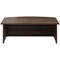 Avior Bow Fronted 2000mm Executive Desk, Walnut