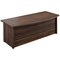 Avior Bow Fronted 2000mm Executive Desk, Walnut