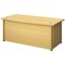 Avior Bow Fronted 2000mm Executive Desk, Oak