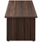 Avior Bow Fronted 1800mm Executive Desk, Walnut