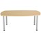 Jemini Boardroom Table, 1800mm, Oak