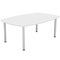 Jemini Boardroom Table, 1800mm, White