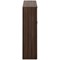 Avior Executive Medium Wooden Cupboard, 2 Shelves, 1560mm High, Walnut