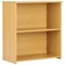 Serrion Premium Low Bookcase, 1 Shelf, 800mm High, Oak Serrion Premium Low Bookcase, 1 Shelf, 800mm High, Oak