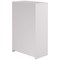 Serrion Premium Medium Bookcase, 2 Shelves, 1200mm High, White