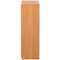 5 Star Premium Medium Wooden Cupboard, 2 Shelves, 1200mm High, Beech