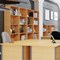 5 Star Premium Medium Wooden Cupboard, 2 Shelves, 1200mm High, Beech