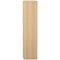 Serrion Premium Tall Wooden Cupboard, 2 Shelves, 1600mm High, White