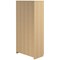 Serrion Premium Tall Wooden Cupboard, 2 Shelves, 1600mm High, White