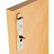 5 Star Premium Extra Tall Wooden Cupboard, 4 Shelves, 2000mm High, Beech