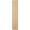 Serrion Premium Extra Tall Wooden Cupboard, 4 Shelves, 2000mm High, Oak