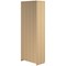 Serrion Premium Extra Tall Wooden Cupboard, 4 Shelves, 2000mm High, Oak Serrion Premium Extra Tall Wooden Cupboard, 4 Shelves, 2000mm High, Oak