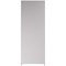 Serrion Premium Extra Tall Wooden Cupboard, 4 Shelves, 2000mm High, White