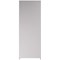 Serrion Premium Extra Tall Wooden Cupboard, 4 Shelves, 2000mm High, White