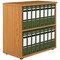 Jemini Bookcase 800x450x800mm Nova Oak