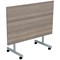 Jemini Rectangular Tilt Table, 1200x700mm, Grey Oak