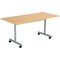 Jemini Rectangular Tilt Table, 1600x800mm, Oak
